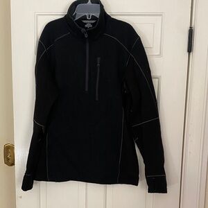 Kuhl Men's Black Zip-Up Sweater